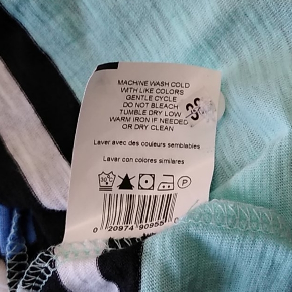 Motherhood Maternity Long Tie-Back Top - Picture 5 of 6